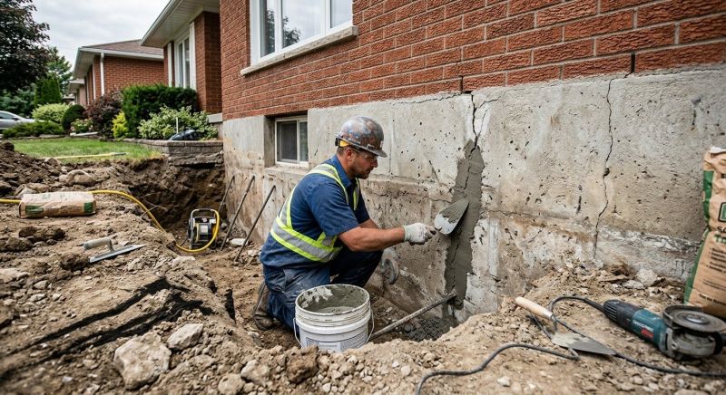 Basement Foundation Repair in Dumfries, VA