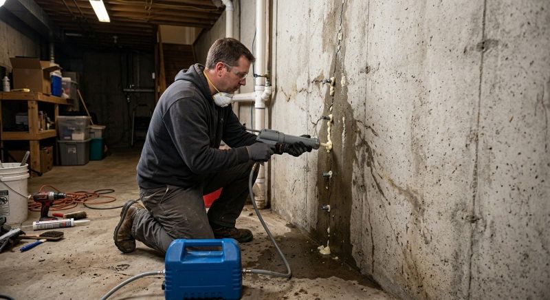 Basement Foundation Repair in Reston, VA