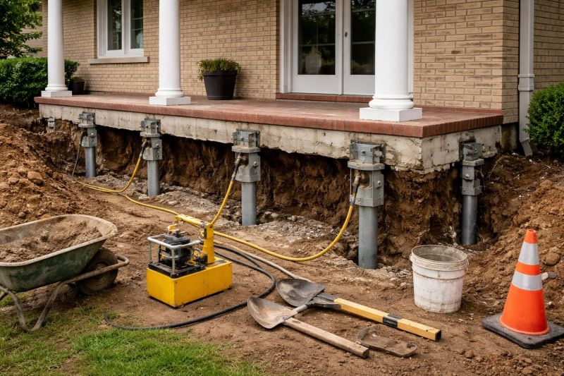 Basement Stabilization in Oxon Hill, MD