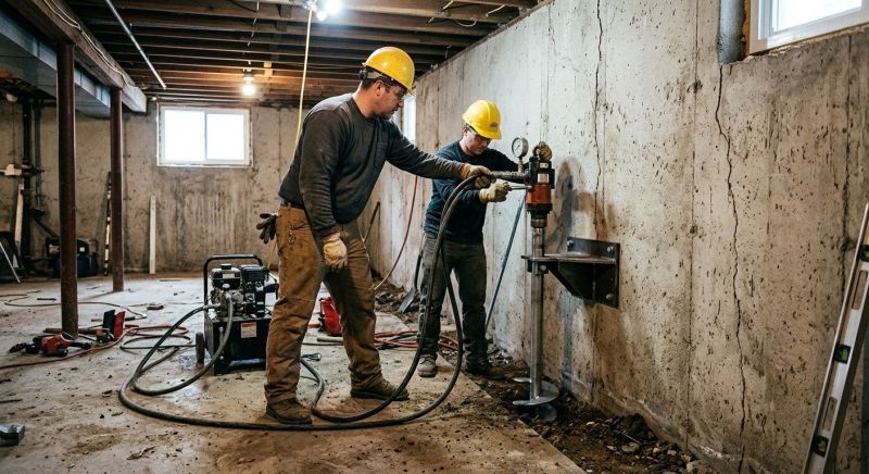 Basement Stabilization in Oxon Hill, MD