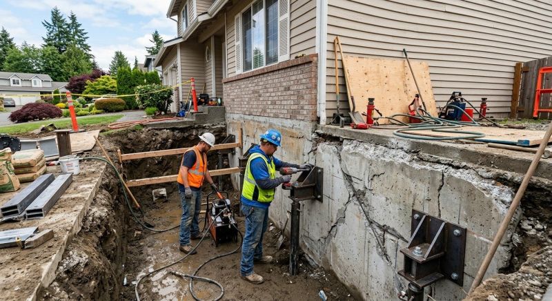 Building Foundation Repair in Alexandria, VA