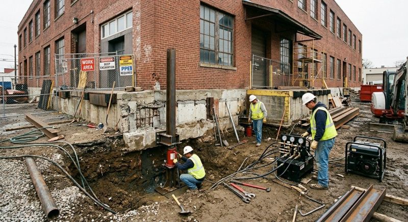 Building Foundation Repair in Derwood, MD