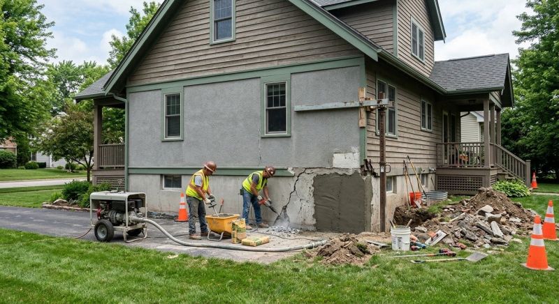 Building Foundation Repair in Silver Spring, MD
