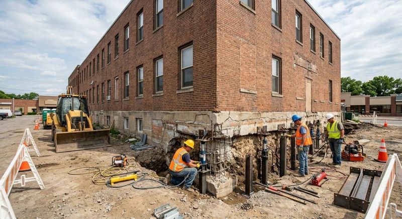 Commercial Foundation Repair in Oxon Hill, MD