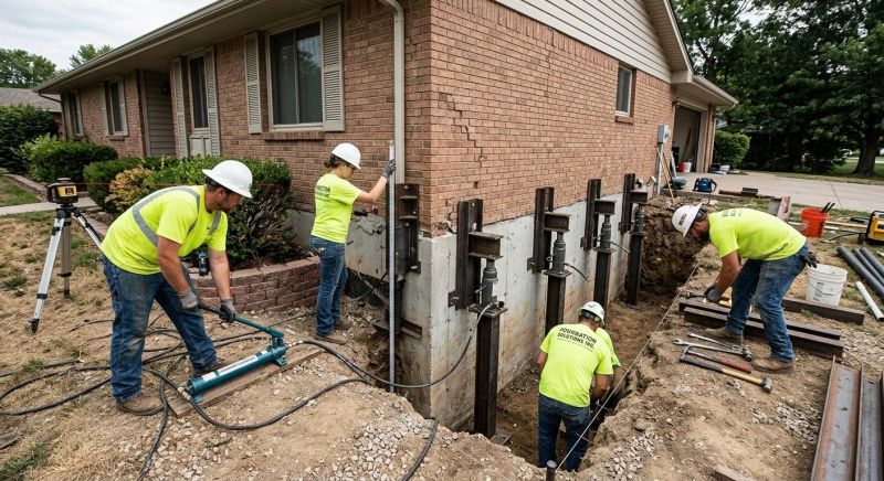 Concrete Foundation Leveling in Laurel, MD