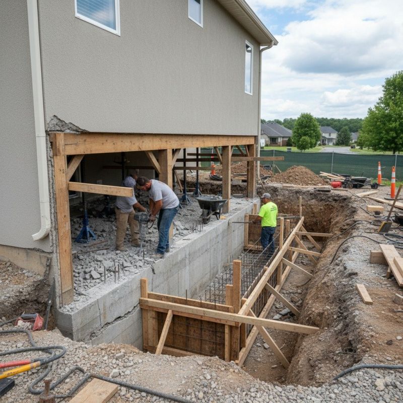 Concrete Foundation Repair in Capitol Heights, MD