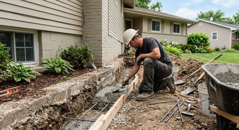 Concrete Foundation Repair in Dunkirk, MD