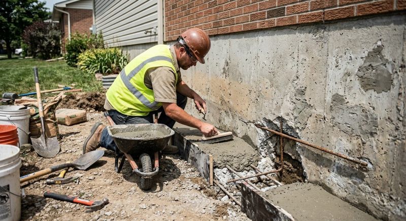 Concrete Foundation Repair in Gaithersburg, MD