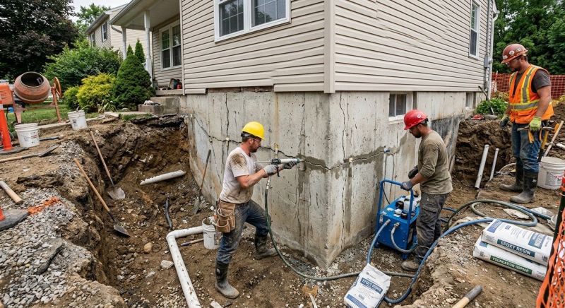 Concrete Foundation Repair in Mc Lean, VA