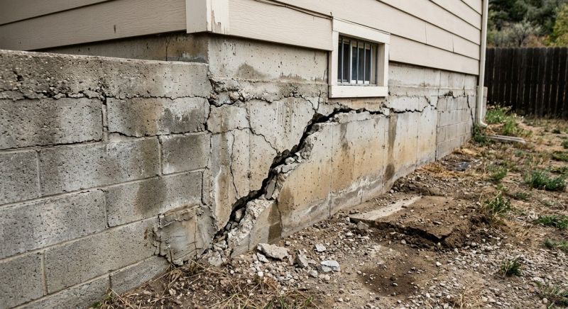 Cracked Foundation Repair in Burtonsville, MD