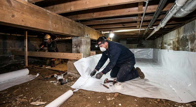 Crawl Space Leveling in Oxon Hill, MD