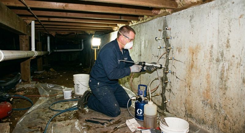Crawlspace Foundation Repair in Oxon Hill, MD