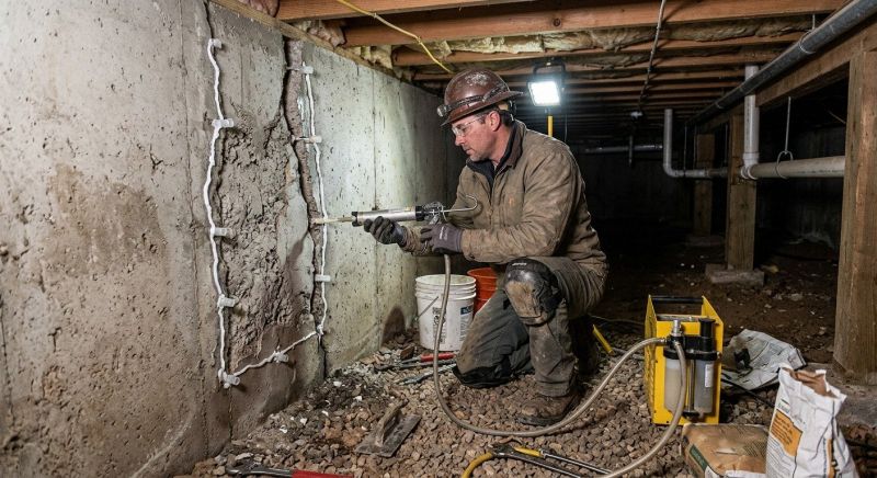 Crawlspace Foundation Repair in Oxon Hill, MD