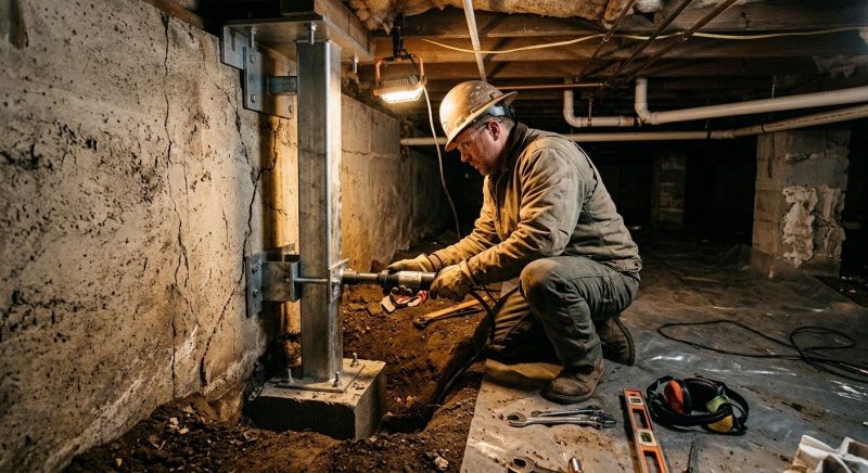 Crawlspace Foundation Repair in Reston, VA