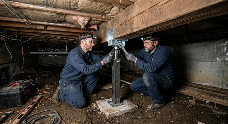 Crawlspace Foundation Repair in Silver Spring, MD