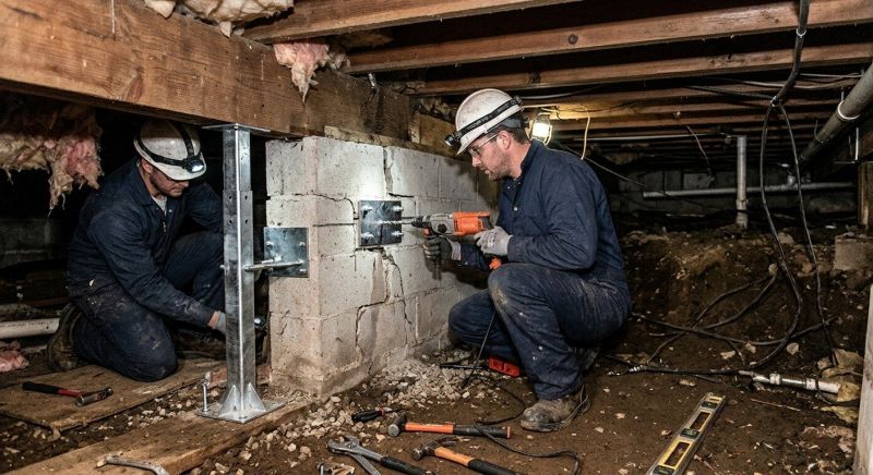 Crawlspace Foundation Repair in Suitland, MD