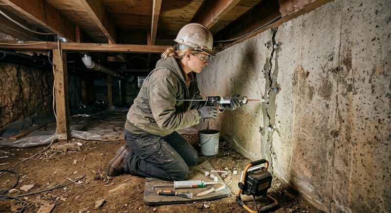 Crawlspace Foundation Repair in Vienna, VA