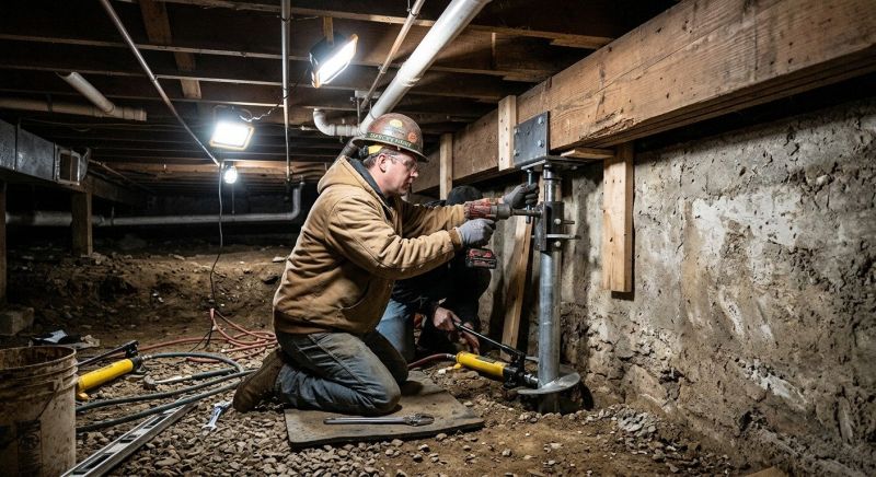 Crawlspace Foundation Repair in Woodbridge, VA