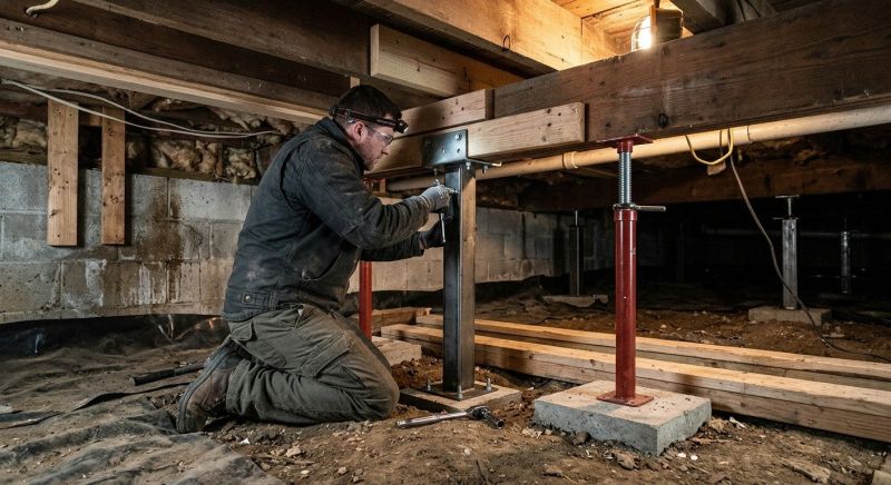 Crawlspace Structural Repair in Oxon Hill, MD