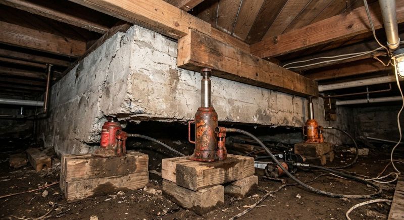 Foundation Jacking in Alexandria, VA