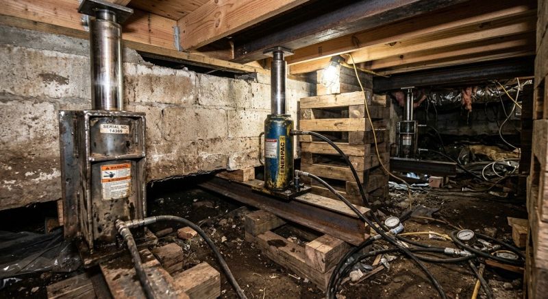 Foundation Jacking in Arlington, VA