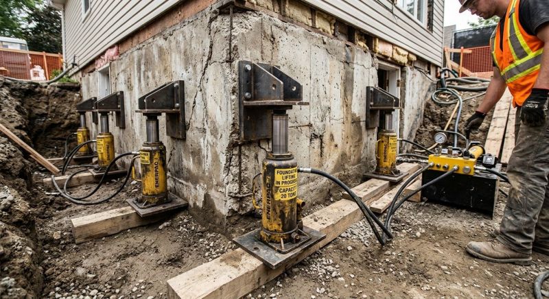 Foundation Jacking in Bethesda, MD
