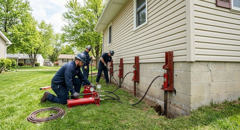 Foundation Jacking in Bryans Road, MD