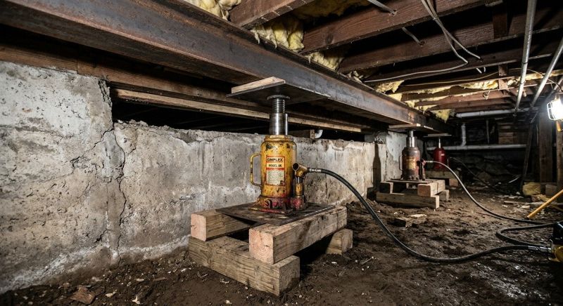 Foundation Jacking in Capitol Heights, MD