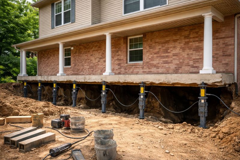 Foundation Jacking in Great Falls, VA
