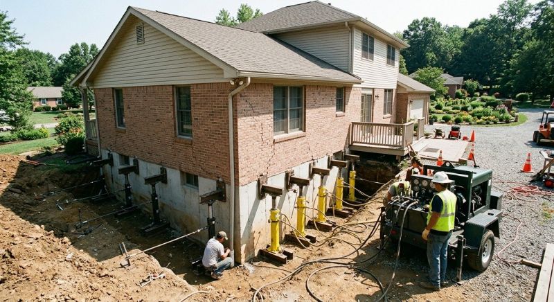 Foundation Jacking in Owings, MD