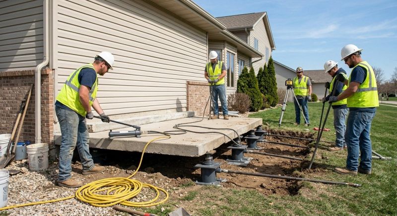 Foundation Lifting in Laurel, MD
