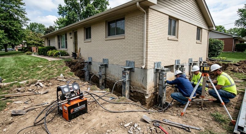 Foundation Pier Leveling in Oxon Hill, MD