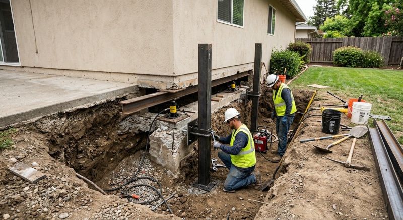 Foundation Pier Repair in Oxon Hill, MD