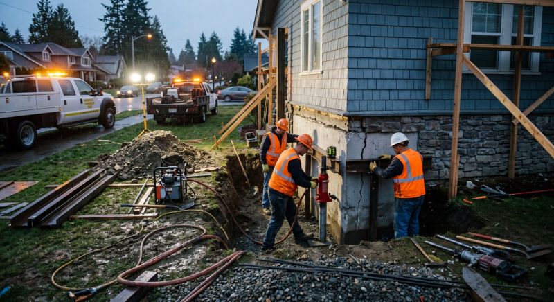 Foundation Stabilizing in Annandale, VA