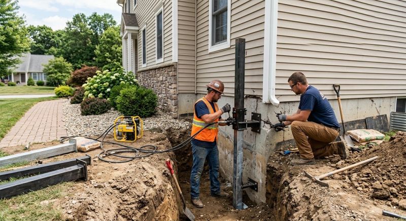 Foundation Stabilizing in Bryans Road, MD