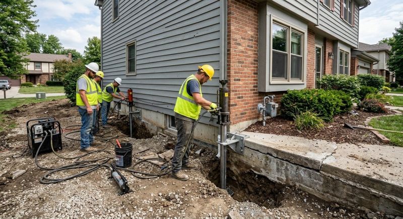 Foundation Stabilizing in Burtonsville, MD