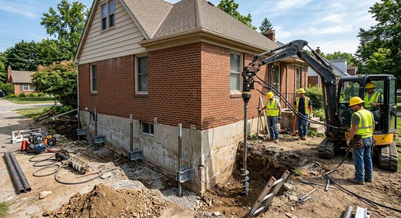Foundation Stabilizing in Clinton, MD