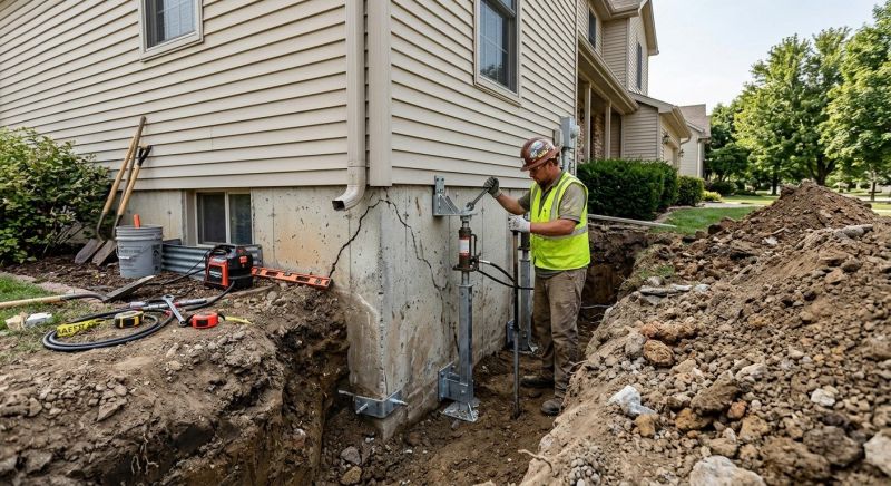 Foundation Stabilizing in Fairfax County, VA