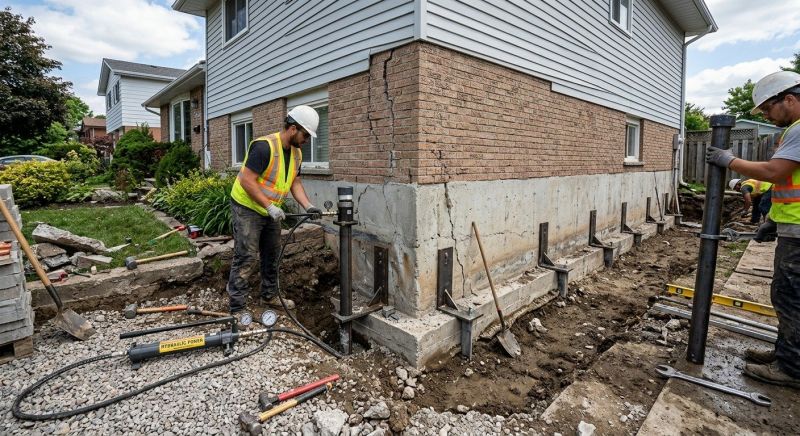 Foundation Stabilizing in Falls Church, VA