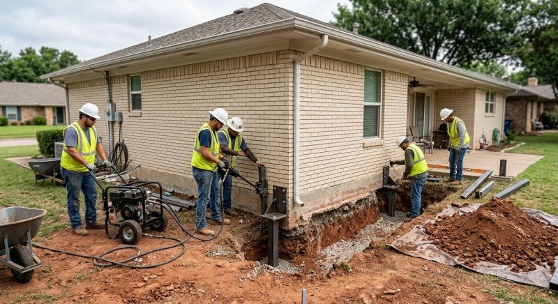 Foundation Stabilizing in Herndon, VA