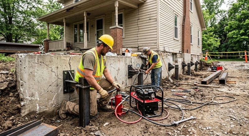 Foundation Stabilizing in Rockville, MD