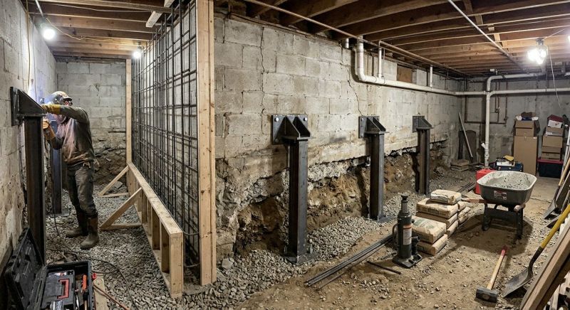 Foundation Stabilizing in Waldorf, MD