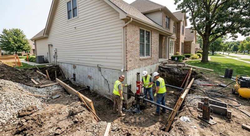 Foundation Structural Repair in Sandy Spring, MD