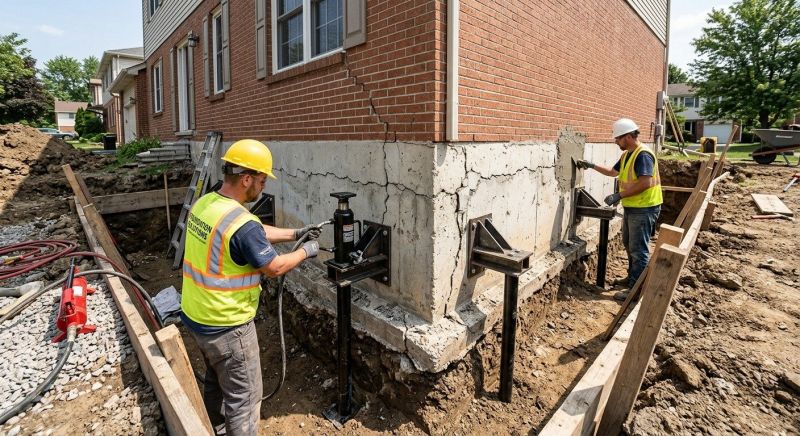 Foundation Structural Repair in Silver Spring, MD