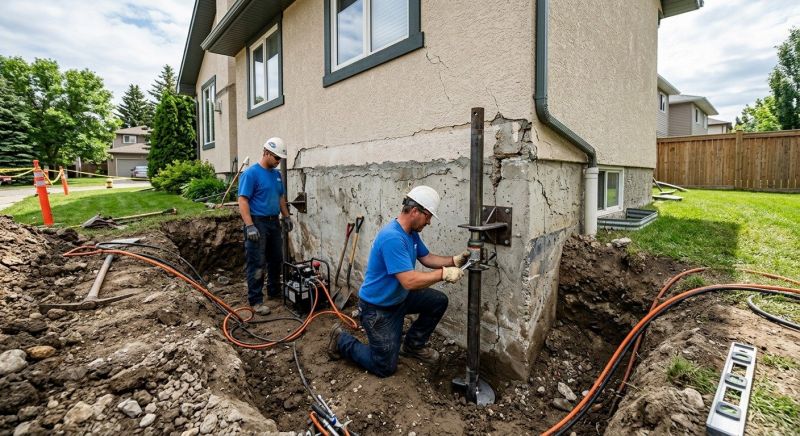 Helical Piers Installation in Oxon Hill, MD