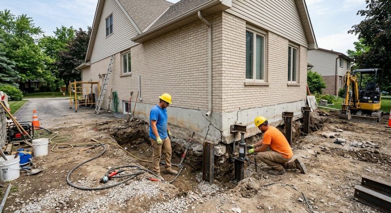 Helical Piers Installation in Oxon Hill, MD