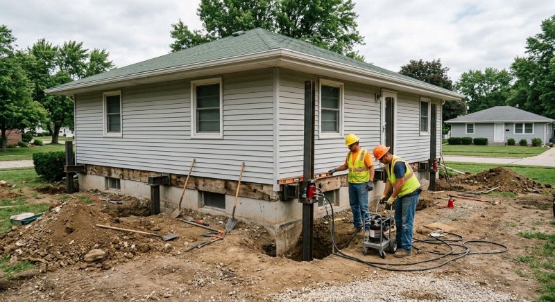 Home Foundation Leveling in Beltsville, MD