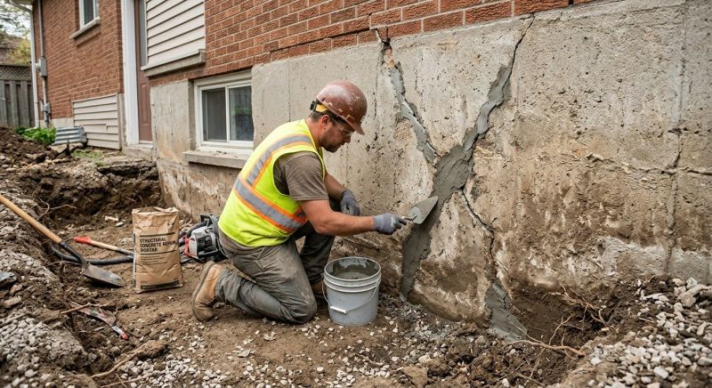 Home Foundation Repair in Cabin John, MD