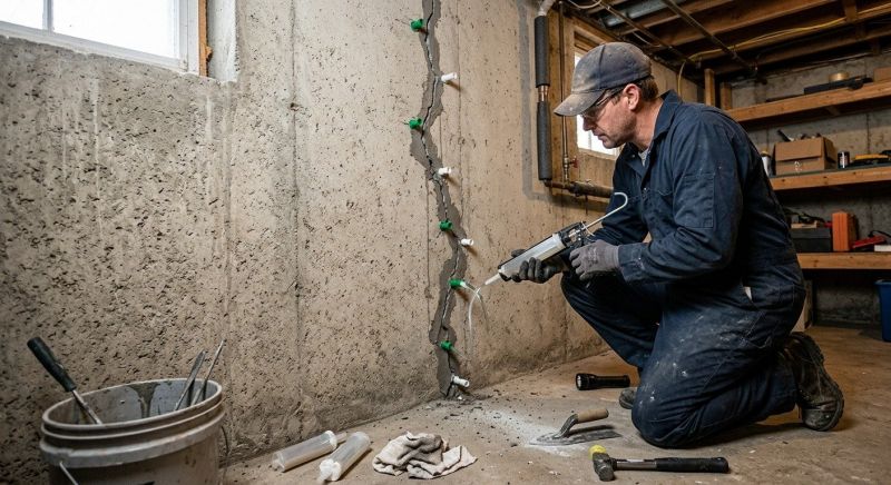 Home Foundation Repair in Clifton, VA