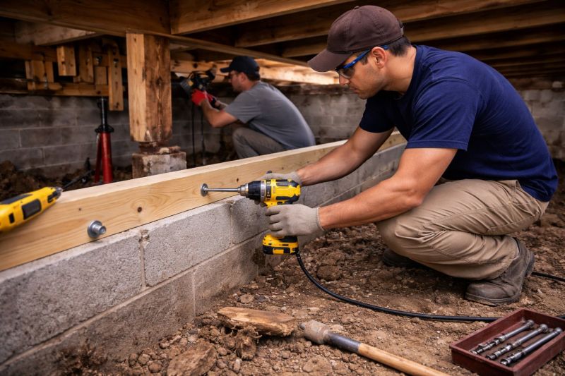 House Foundation Repair in Dumfries, VA